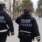 Agentes de la Guardia Urbana de Badalona