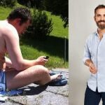 El Dr. Xand van Tulleken antes y después de seguir su dieta