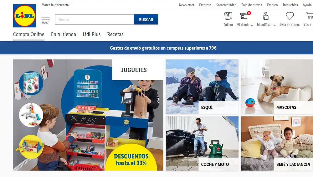 Web de Lidl