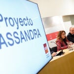 Fátima Matute, en la presentación del proyecto Cassandra