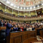El Congreso reelige al socialista Pedro Sánchez como presidente del Gobierno