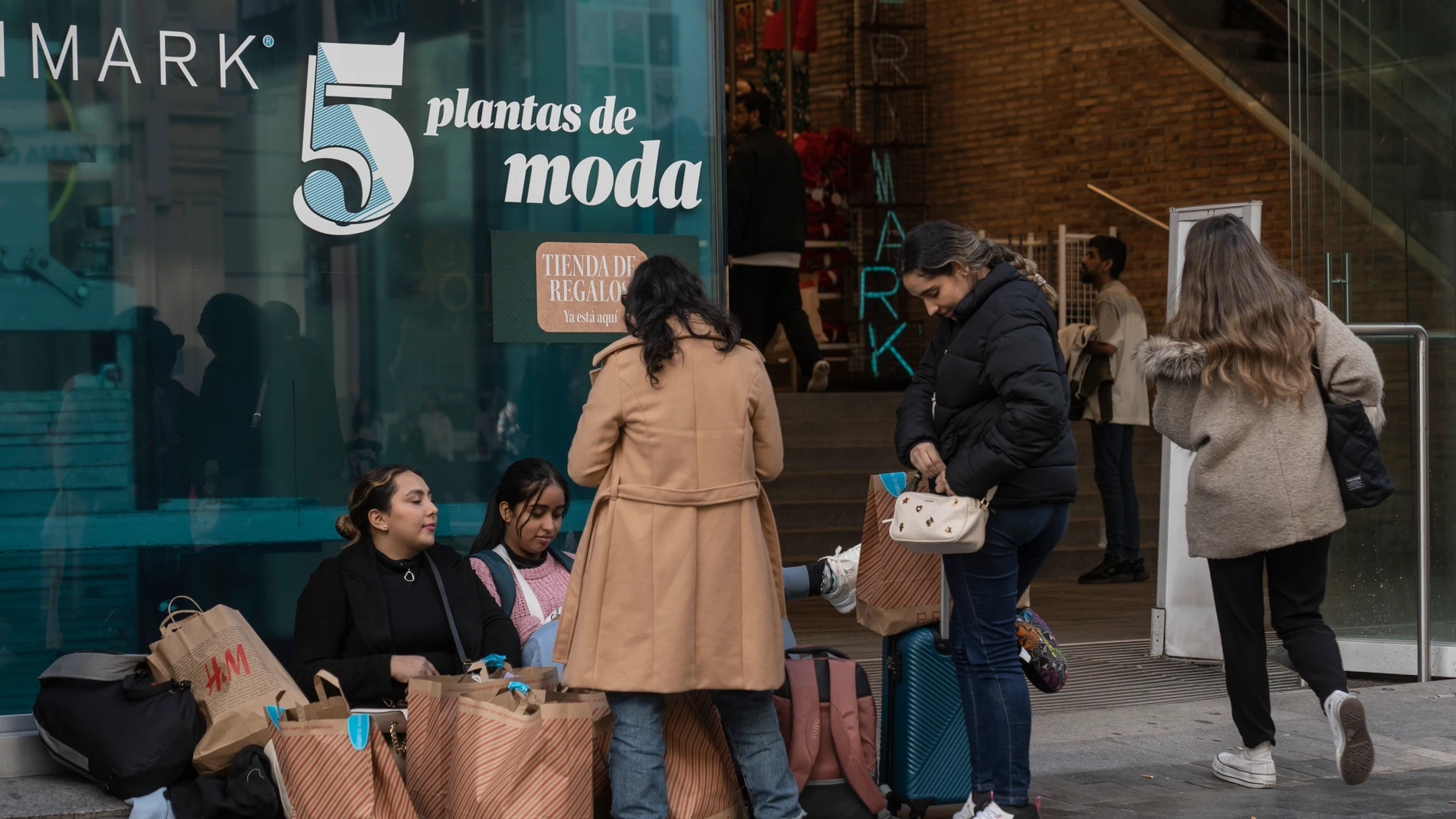 Compras en Madrid.