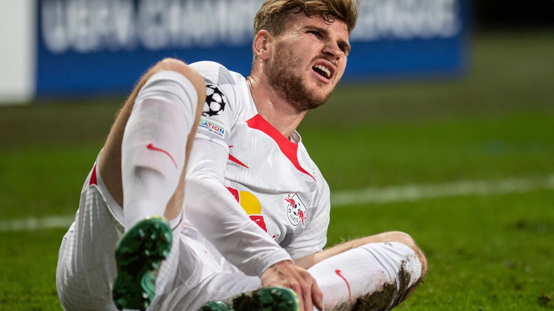 Timo Werner con el Leipzig