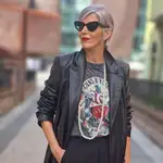 Carmen Gimeno con look de Zara.