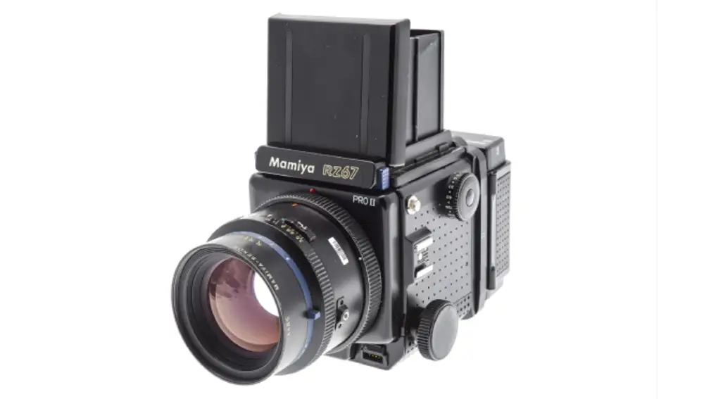Cámara Mamiya RZ67.