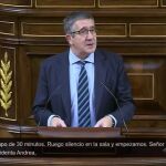 Patxi López, contra Feijóo: "Salen a protestar porque las urnas no les han permitido gobernar"