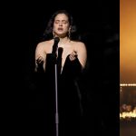 Rosalía y Rauw Alejandro en los Latin Grammy 2023