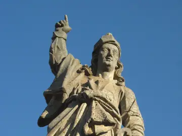 Escultura de Santo Abdías Escultura de Santo Abdías