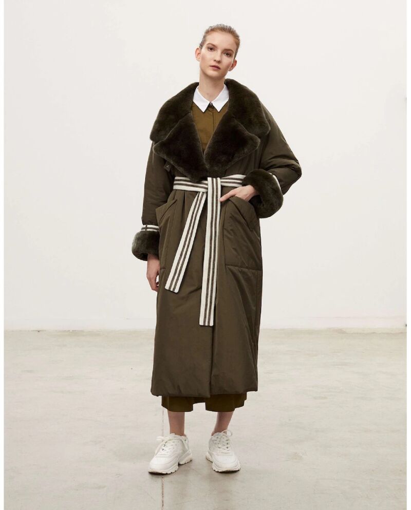 Abrigo tipo gabardina