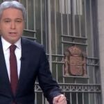 Vicente Vallés en los informativos de Antena 3