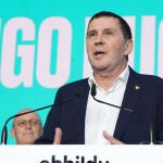 Otegi aplaude que Sánchez se comprometiera a abrir un debate sobre modelo territorial: "Este es el camino"