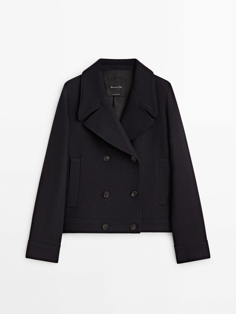 Abrigo chaquetón corto