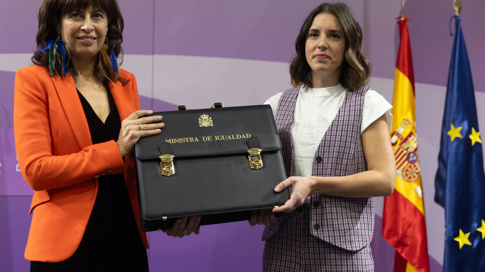 Ana Redondo e Irene Montero