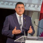 El presidente de la Diputación de Ávila, Carlos García