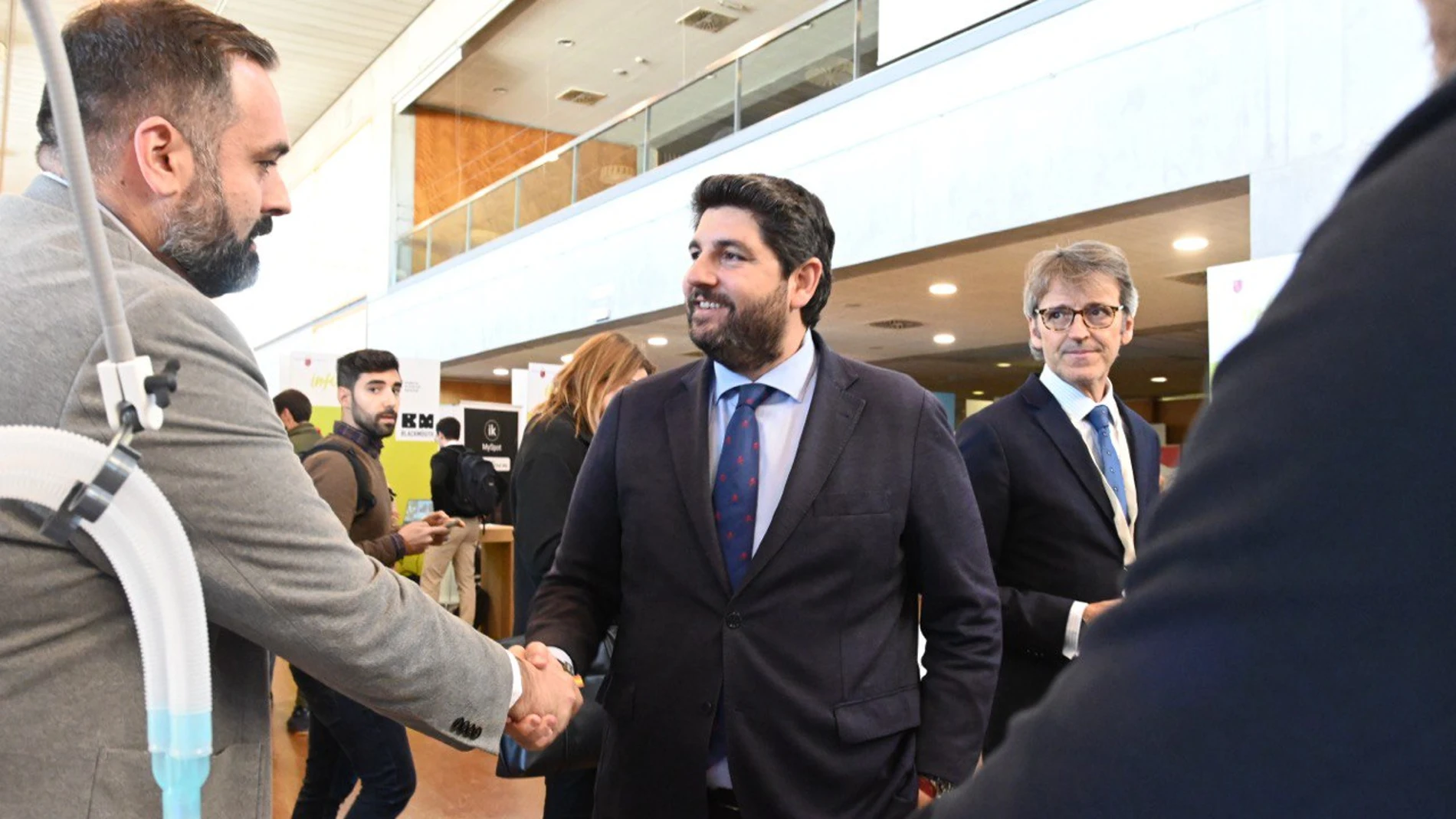 El presidente del Gobierno autonómico, Fernando López Miras