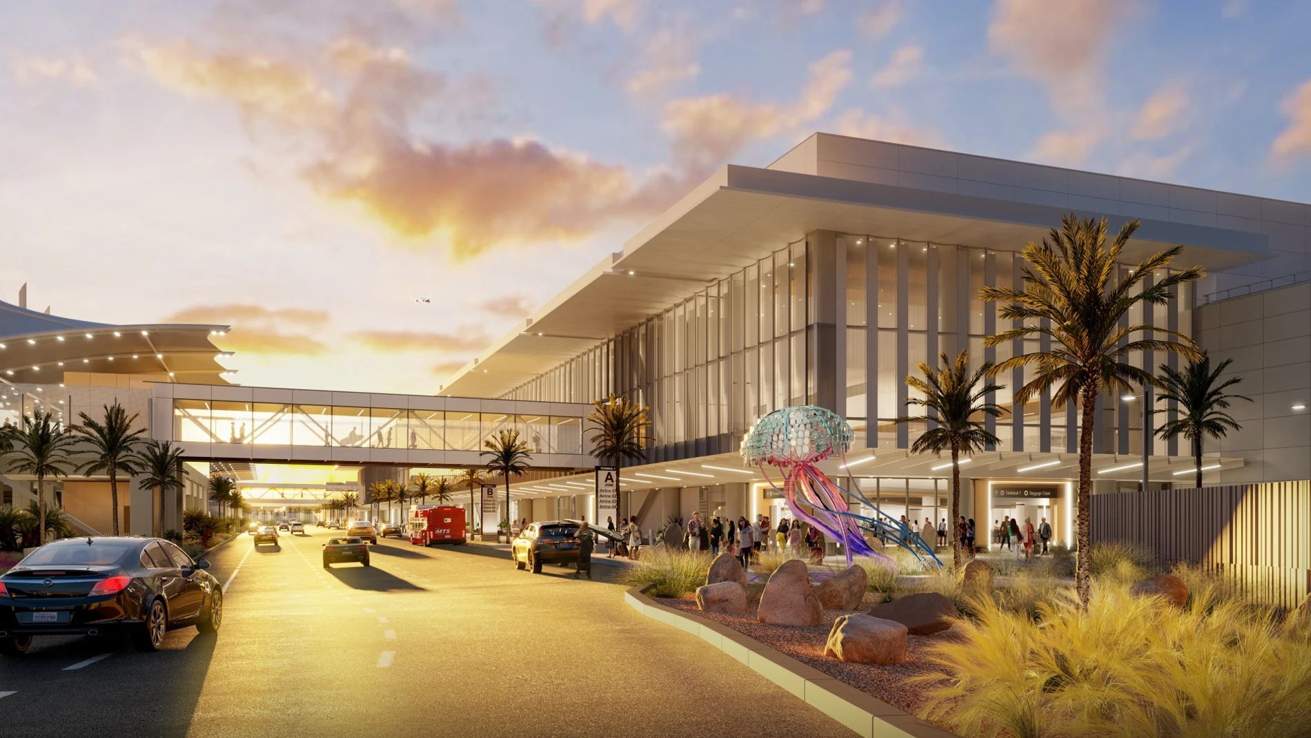 Terminal del aeropuerto de San Diego