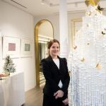 Árbol de Navidad creado por la artista Julia Creuheras