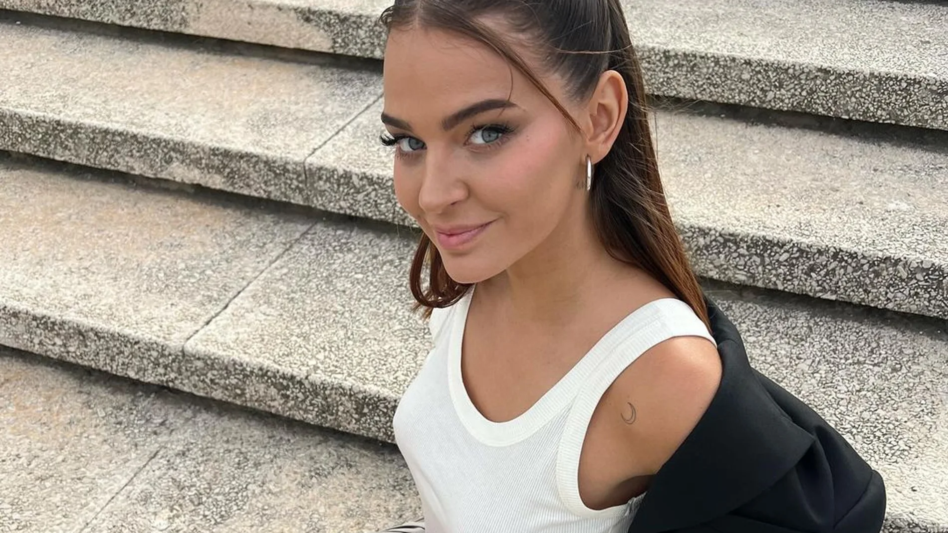 Laura Escanes y su vestido para las campanadas.