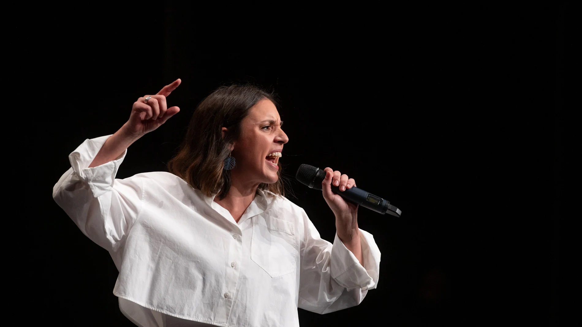 La secretaria de Acción de Gobierno de Podemos, Irene Montero.
