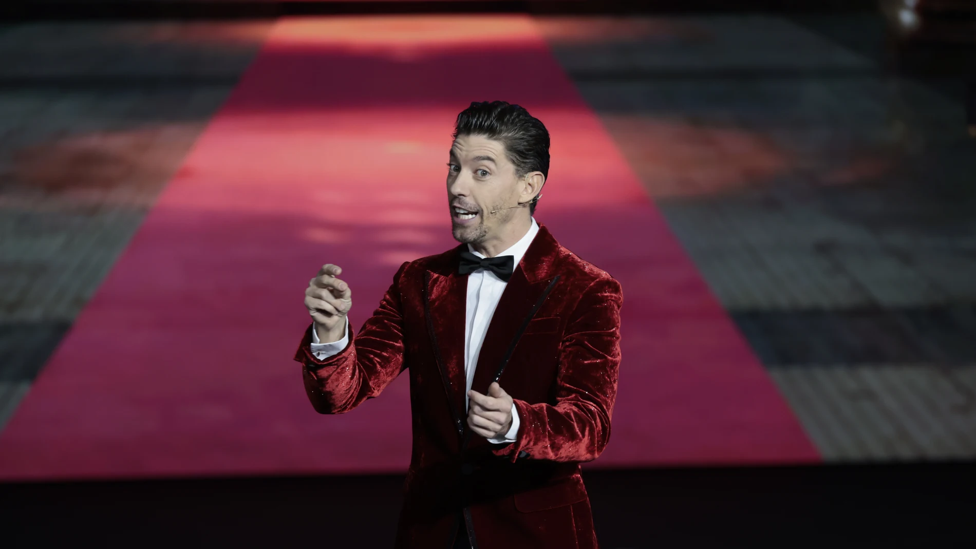 Actor Adrian Lastra during the 28th annual Jose Maria Forque Awards in Madrid on Saturday, 17 December 2022.