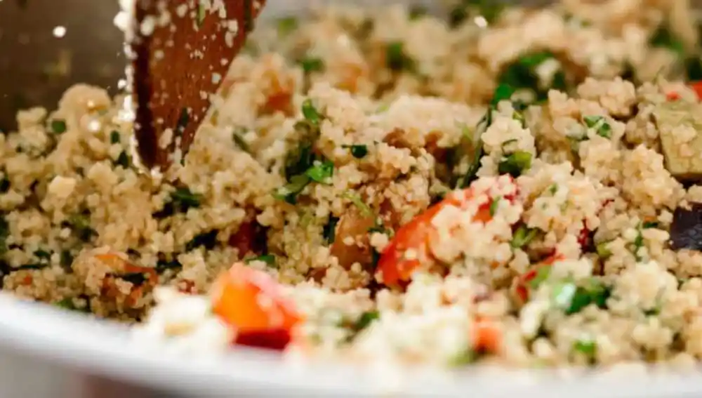 Un plato de quinoa