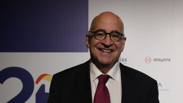 Federico Plaza durante la fiesta del XXV Aniversario de La Razón