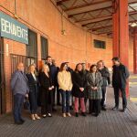 La consejera María González Corral visita la Estación de Autobuses de Benavente
