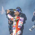 Jorge Martín, después de ganar el Sprint del GP de Valencia