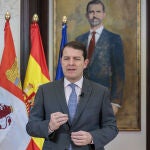 El presidente de la Junta de Castilla y León, Alfonso Fernández Mañueco