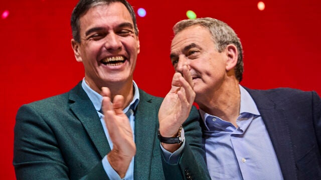 Acto de partido del Psoe en Ifema con la asistencia de Pedro Sanchez y Jose Luis Rodriguez Zapatero para celeb