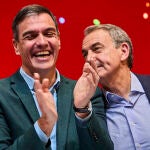 Acto de partido del Psoe en Ifema con la asistencia de Pedro Sanchez y Jose Luis Rodriguez Zapatero para celeb