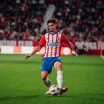 Miguel Gutiérrez con el Girona