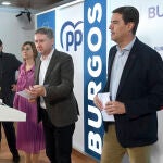Javier Lacalle y Ángel Ibáñez durante la rueda de prensa