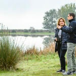 Juanma Moreno y Teresa Ribera visitan el Parque Nacional de Doñana