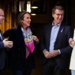 Tellado y Fúnez agradecen a Feijóo la confianza por sus nuevos cargos en el PP para afrontar la oposición a Sánchez