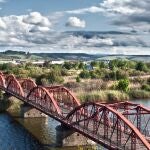 Puente de Hierro en Talavera de la Reina