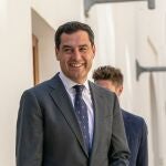 El presidente de Andalucía, Juanma Moreno