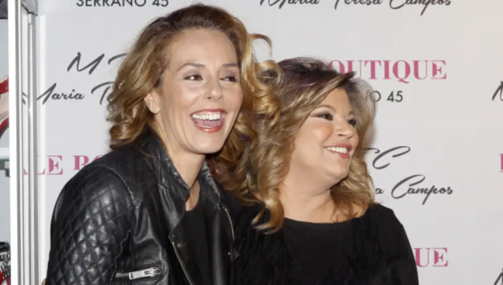 Rocío Carrasco y Terelu Campos