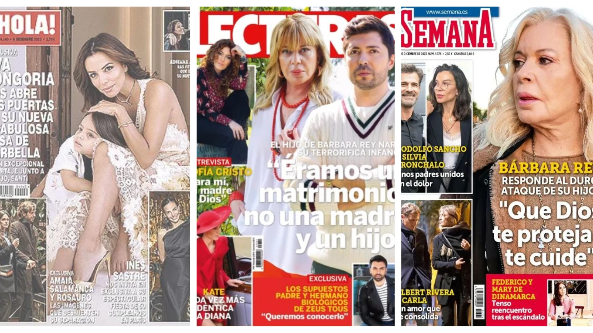 Portadas revistas del corazón 29 de noviembre de 2023