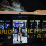 Almeida, en la inauguración de los nuevos "búhos" de la capital