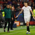 Ocampos, en el momento de su expulsión