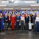 Feijóo preside la reunión del Comité Ejecutivo Nacional del PP 