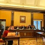 Pleno del Ayuntamiento de León donde se han aprobado los Presupuestos