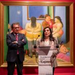 Presentación de la muestra sobre Botero en la Fundación Cajasol de Sevilla