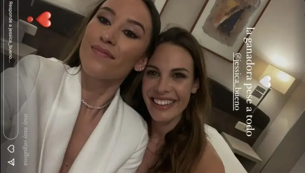 Jessica Bueno en el hotel tras su expulsión