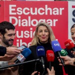 Yolanda Díaz augura buenos datos de paro en noviembre y es "optimista" con cerrar un acuerdo para la subida del SMI