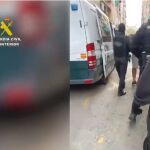Un momento de la operación