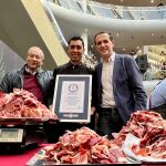 El vallisoletano Diego Hern&aacute;ndez junto a Conrado &Iacute;scar 