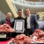 El vallisoletano Diego Hernández junto a Conrado Íscar