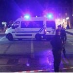 Ambulancias en el lugar del suceso 